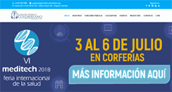Desktop Screenshot of colegiomedicocolombiano.org